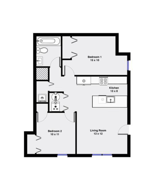 Suite 1 On Southport 4 Queen Beds Chicago Esterno foto